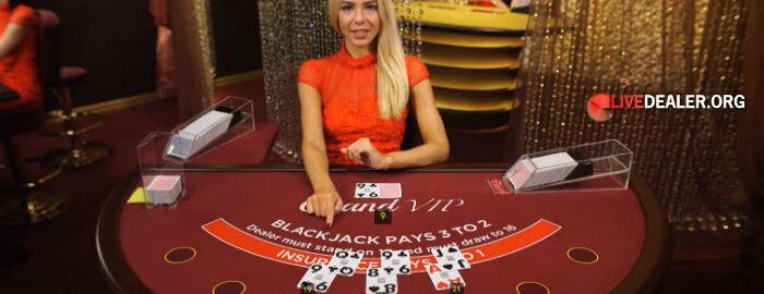 Evolution Grand VIP blackjack