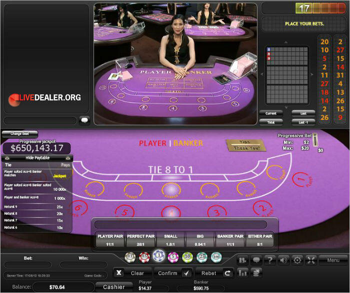 Live Dealer Playtech