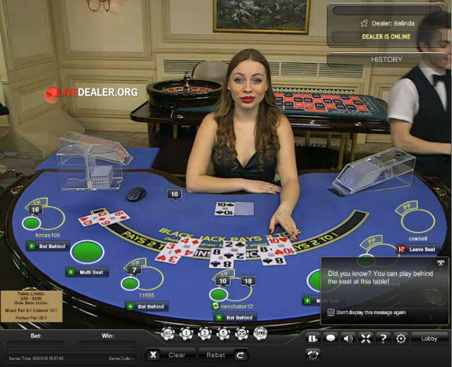 Face down blackjack las vegas