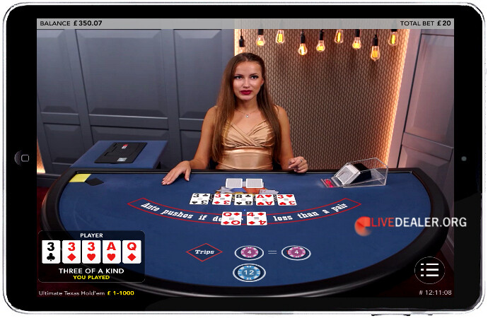 Evolution Live Ultimate Texas Hold’em Evolution Live Ultimate Texas Hold’em